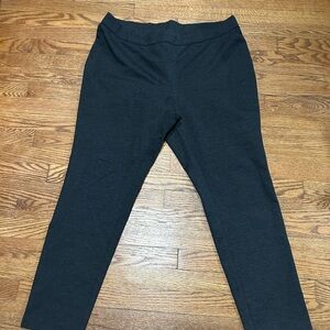 Women’s Dark Gray skinny pull-on pointe pants